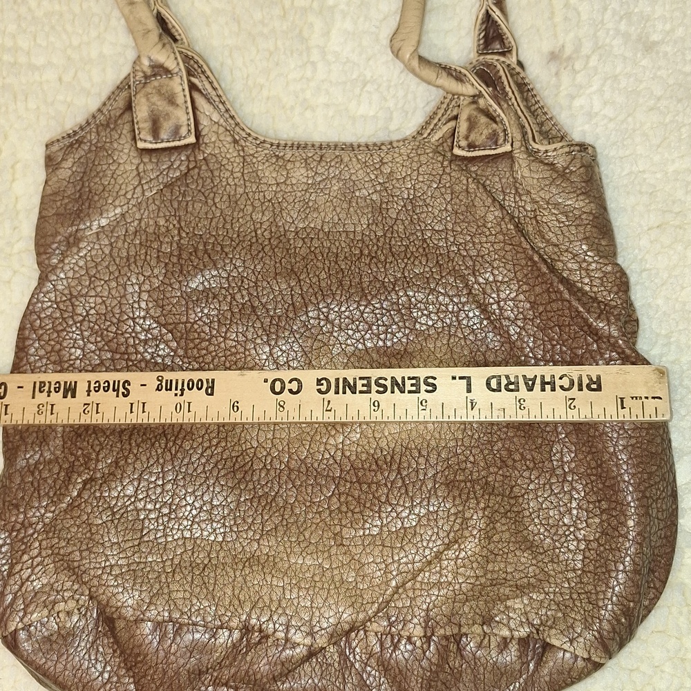 VINTAGE SPARROW TRUE Elegant Brown Women's Shoulder Bag. - Picture 11 of 16